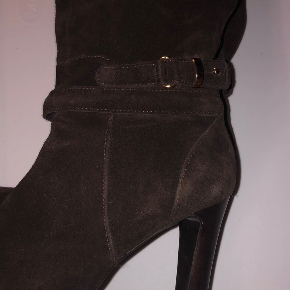 Talbots Brown Suede Knee High Boots